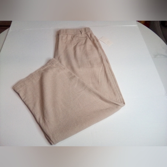 Women's Linen Essential Trouser-A New Day-Tan - Picture 6 of 15